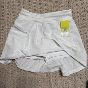 All in Motion White Kids Skort 10/12